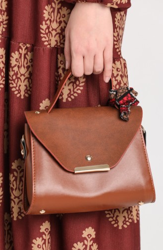 Brown Shoulder Bags 10706KA