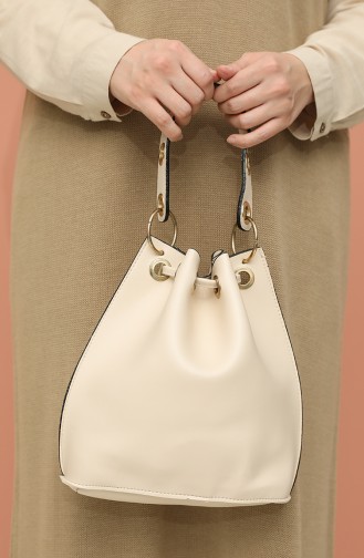 Cream Shoulder Bags 4017KR