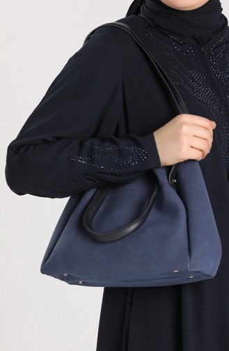 Sac D`épaule Bleu Marine 4013LA