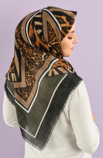 Khaki Hoofddoek 7833-02