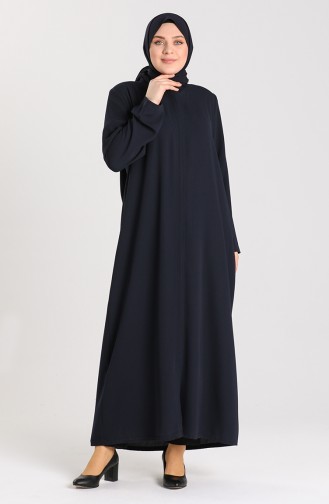 Dunkelblau Abayas 0859-03