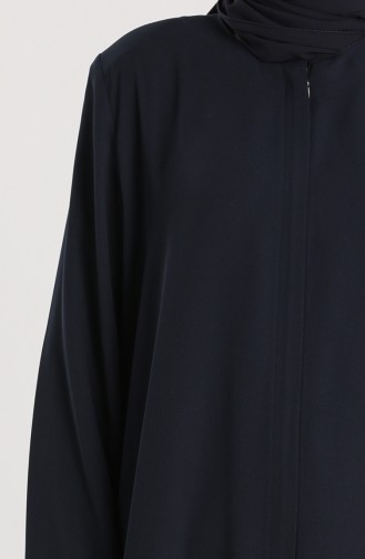 Dunkelblau Abayas 0859-03