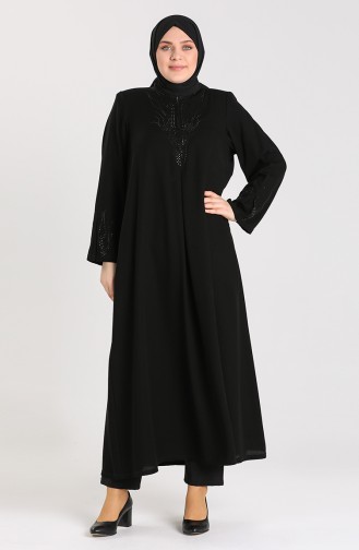 Abayas Noir 0875-02