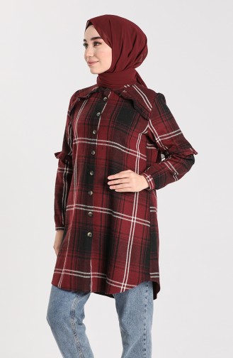 Claret Red Shirt 5604-04