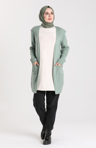 Gilets Vert noisette 3019-11