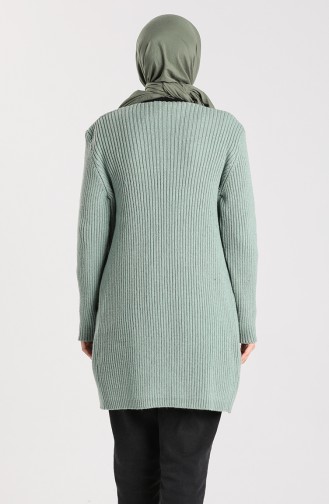 Knitwear Sweater with Pockets 3019-11 Sea Green 3019-11