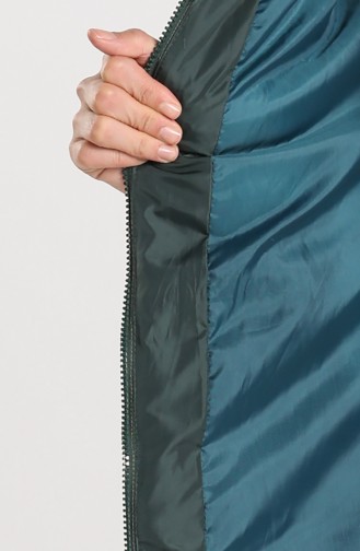 Manteau Vert emeraude 1406-04