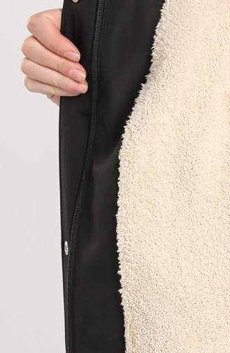 Fur Coat 0601-01 Black 0601-01