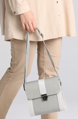 Gray Shoulder Bags 10702GR