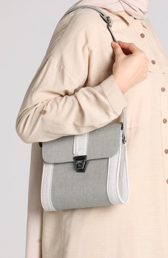 Gray Shoulder Bags 10702GR