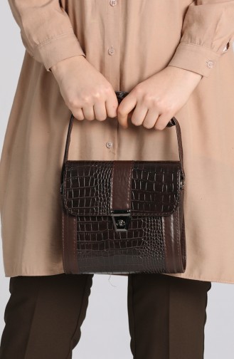 Brown Shoulder Bag 10702PKA