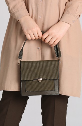 Green Shoulder Bag 4015YE