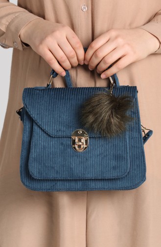 Blue Shoulder Bag 4012MA