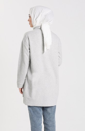 Cepli Kışlık Tunik 2263-08 Gri