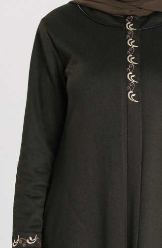 Abayas Vert Foncé 0010-03