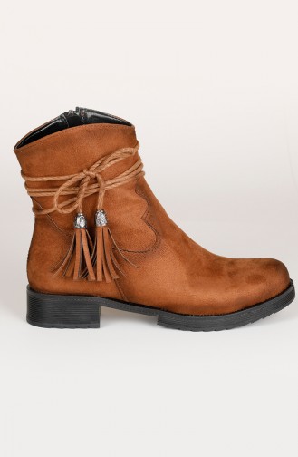Brown Boots-booties 2119