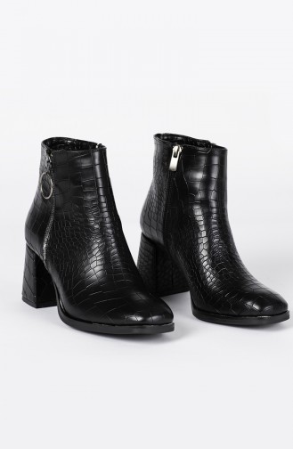 Black Boots-booties 2253