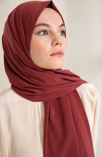 Pure Scarfs Medina Silk Scarf 1mi1-26 Cordovan Pink 1Mİ1-26