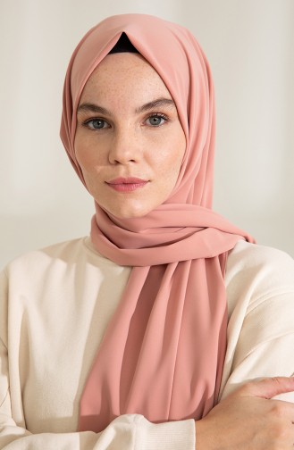 Pure Scarfs Medina Silk Scarf 1mi1-29 Dry Rose 1Mİ1-29