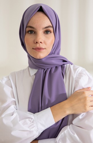 Pure Scarfs Medina Silk Scarf 1mi1-44 Lilac 1Mİ1-44