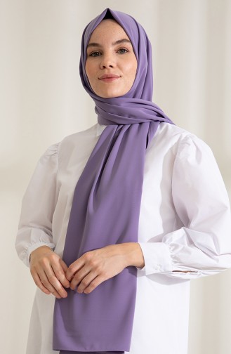 Pure Scarfs Medina Silk Scarf 1mi1-44 Lilac 1Mİ1-44