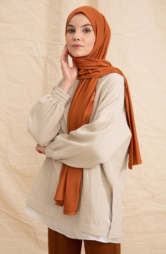 Pure Scarfs Combed Shawl Pny1-03 Tobacco 1-03