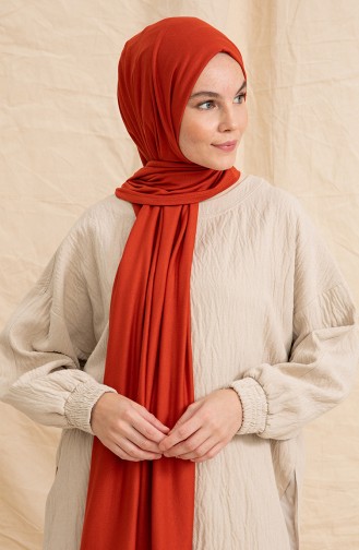 Pure Scarfs Combed Shawl Pny1-04 Cinnamon 1-04