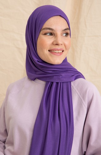 Pure Scarfs Combed Shawl Pny1-07 Violet 1-07