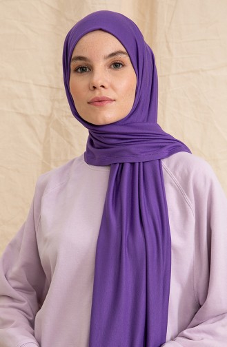 Pure Scarfs Combed Shawl Pny1-07 Violet 1-07