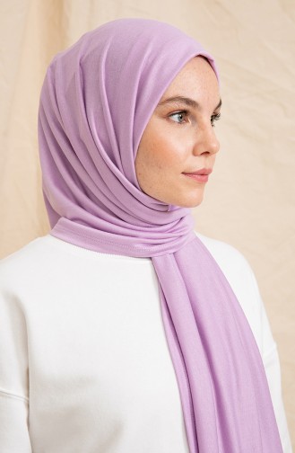 Pure Scarfs Combed Shawl Pny1-08 Lilac 1-08