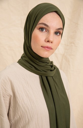 Pure Scarfs Combed Shawl PNY1-17 Khaki 1-17