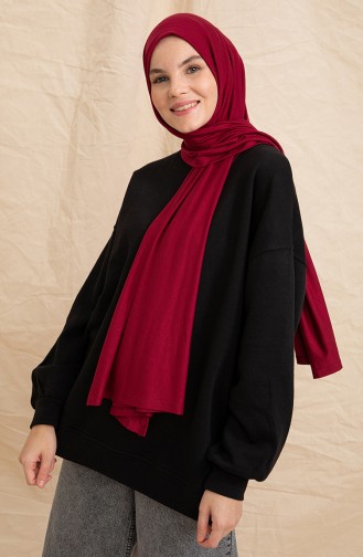 Pure Scarfs Combed Shawl Pny1-18 Cherry 1-18