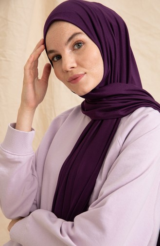 Pure Scarfs Combed Shawl Pny1-20 Damson 1-20