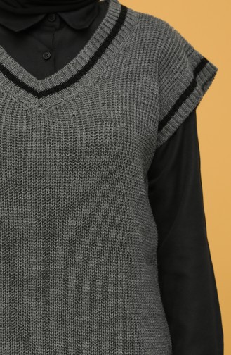 Grau Pullover 0119-03