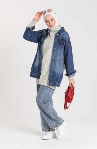 Veste Bleu Jean 1128-01