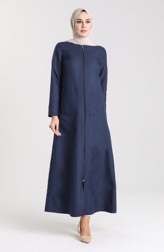 Abayas Bleu Marine 4054-01