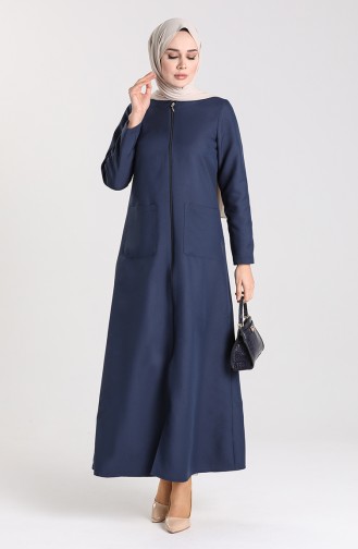 Dunkelblau Abayas 4054-01