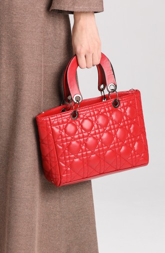 Red Shoulder Bag 10693KI