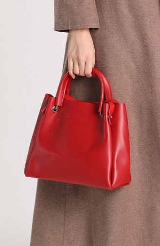 Red Shoulder Bag 4012KI