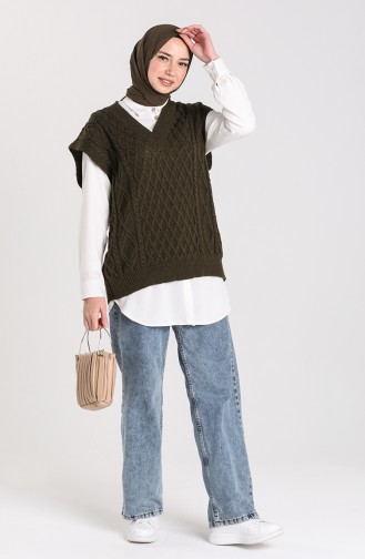 Khaki Sweater 4267-01