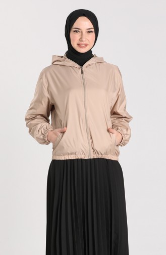 Beige Raincoat 0607-02