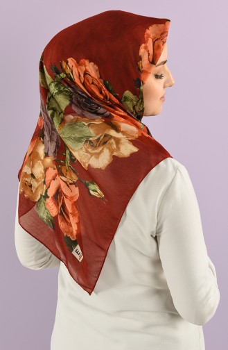 Dark Brick Red Scarf 90680-13