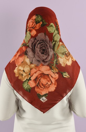 Dark Brick Red Scarf 90680-13