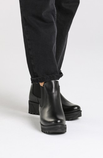 Black Boots-booties 10-01