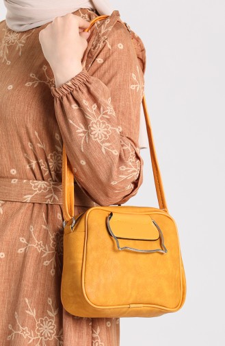 Yellow Shoulder Bags 10694SA