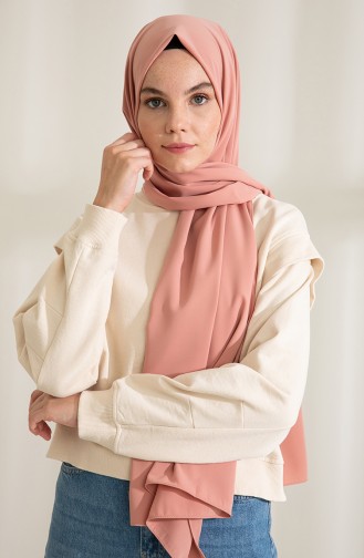 Dark Salmon Shawl 1Mİ1-43