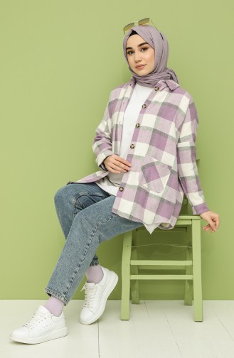 Lilac Overhemdblouse 1068-01