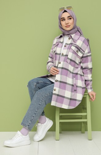 Lilac Overhemdblouse 5033-02