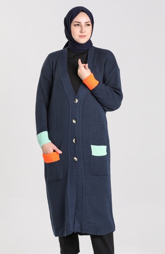 Navy Blue Vest 0103-05