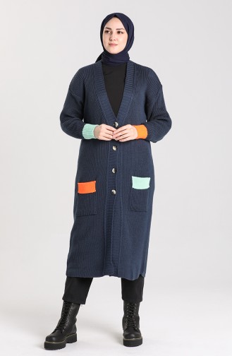 Navy Blue Vest 0103-05